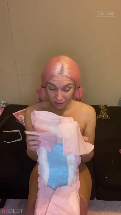 PaddedkittenVuittQn - And Then You Influence Her To Diaper Herself