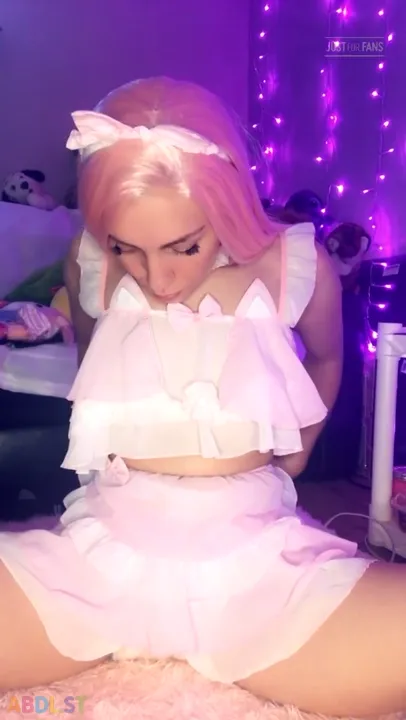 PaddedkittenVuittQn - Undressing And Getting Ready For Diapy Change.mp4